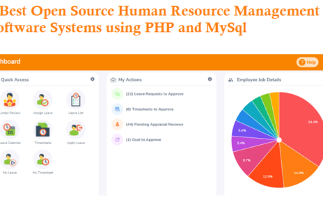 5 Best Open Source Human Resource Management Software Systems using PHP and MySql