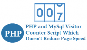 PHP Mysql Visitor Counter Script