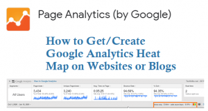 How to use Google Analytics Heat Map on Websites or Blogs
